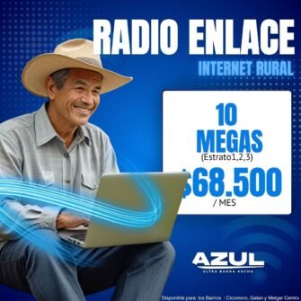 10 Megas Internet rural hogar